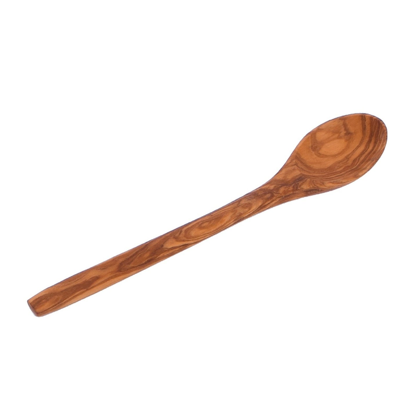 2 Olive Wood Soup Spoon 23.00 cm / 9.06" - Beautiful wooden Spoon Handmade Gifts