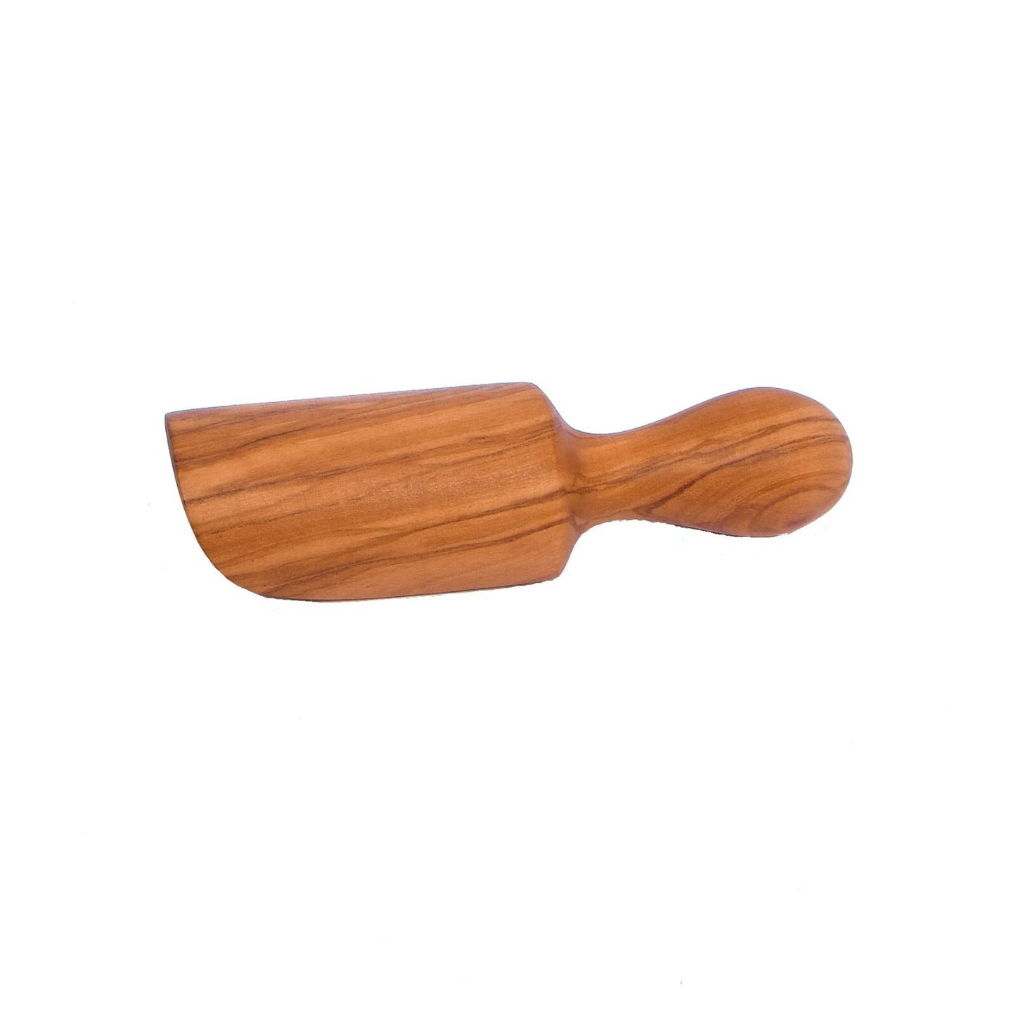 Olive Wood Salt Scoop / Shovel (Medium Size 4.72") Wooden Salt Bath Spoon Scoop